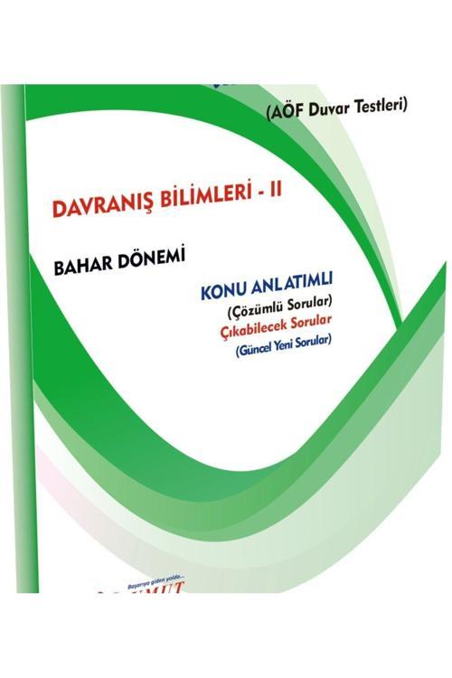 İlkumut Yayınları - Davranış Bilimleri - II - (Konu Anlatımlı ve Çözümlü Sorular)