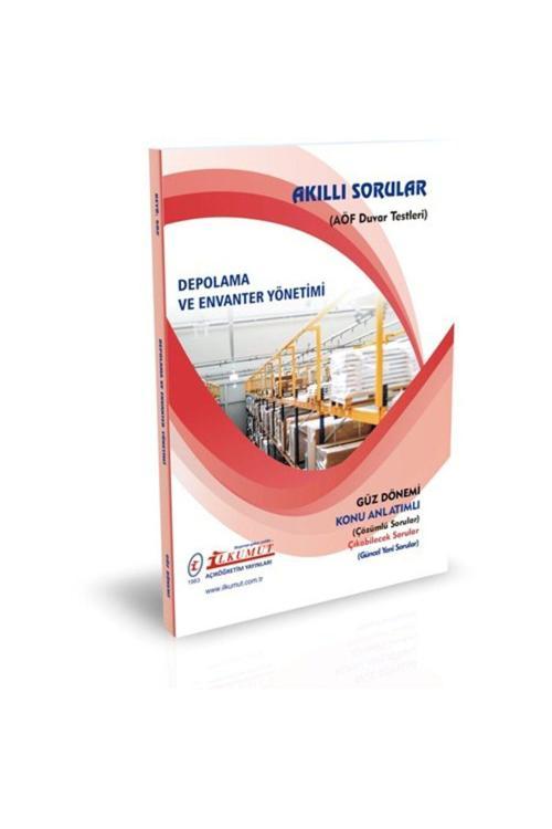İlkumut Yayınları - Depolama ve Envanter Yönetimi - (Konu Anlatımlı ve Çözümlü Sorular)