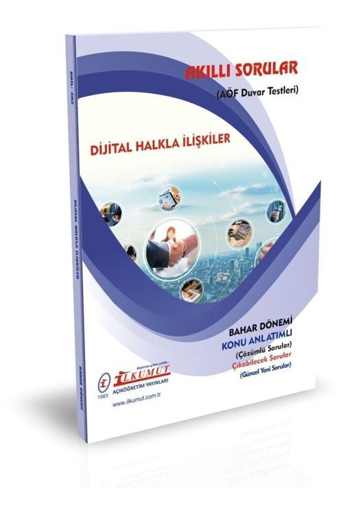 İlkumut Yayınları - Dijital Halkla İlişkiler (Konu Anlatımlı ve Çözümlü Sorular)
