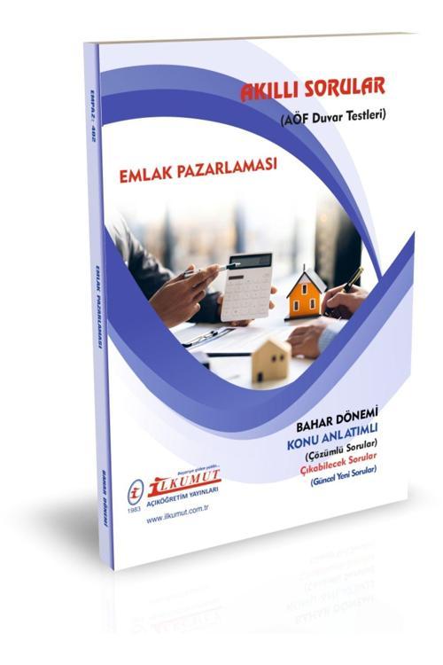 İlkumut Yayınları - Emlak Pazarlaması - (Konu Anlatımlı ve Çözümlü Sorular)