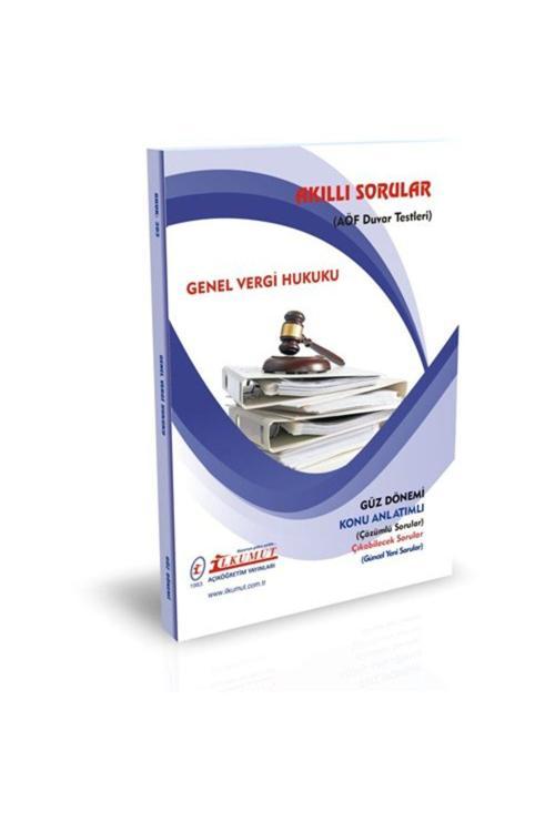İlkumut Yayınları - Genel Vergi Hukuku - (Konu Anlatımlı ve  Çözümlü Sorular)