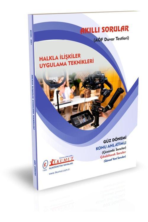 İlkumut Yayınları - Halkla İlişkiler Uygulama Teknikleri - (Konu Anlatımlı ve Çözümlü Sorular)