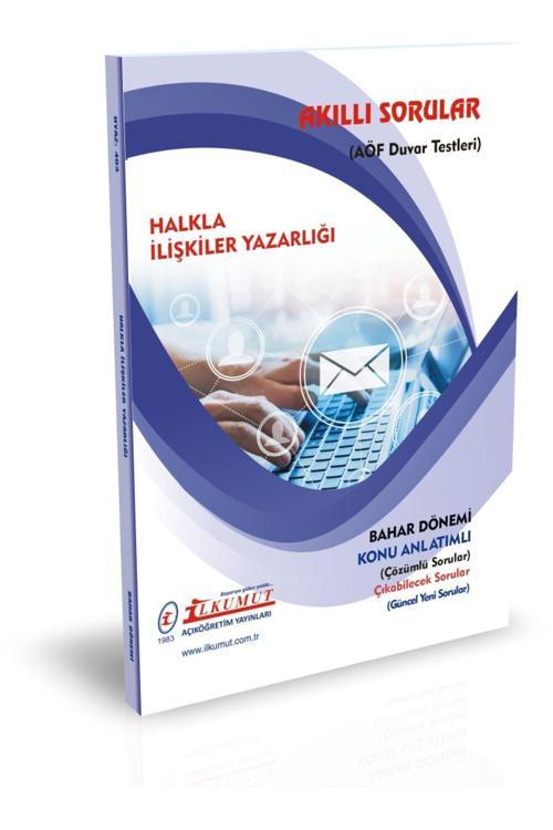 İlkumut Yayınları - Halkla İlişkiler Yazarlığı - (Konu Anlatımlı ve Çözümlü Sorular)