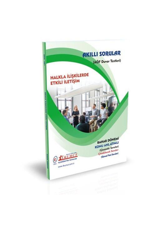 İlkumut Yayınları - Halkla İlişkilerde Etkili İletişim - (Konu Anlatımlı ve Çözümlü Sorular)