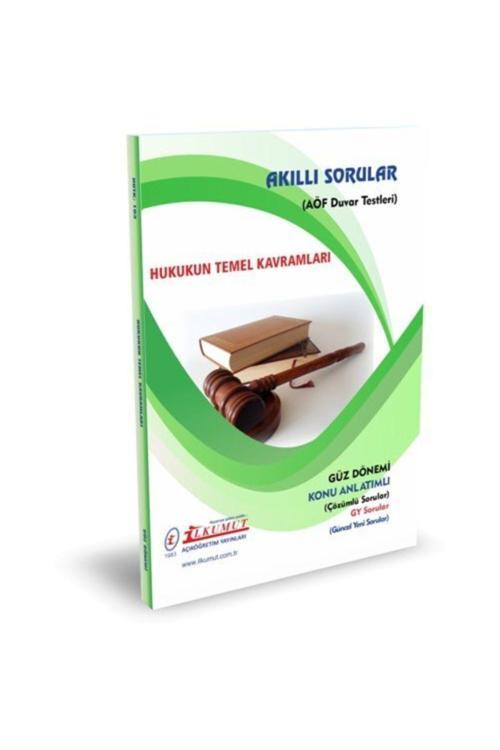 İlkumut Yayınları - Hukukun Temel Kavramları - (Konu Anlatımlı ve  Çözümlü Sorular)