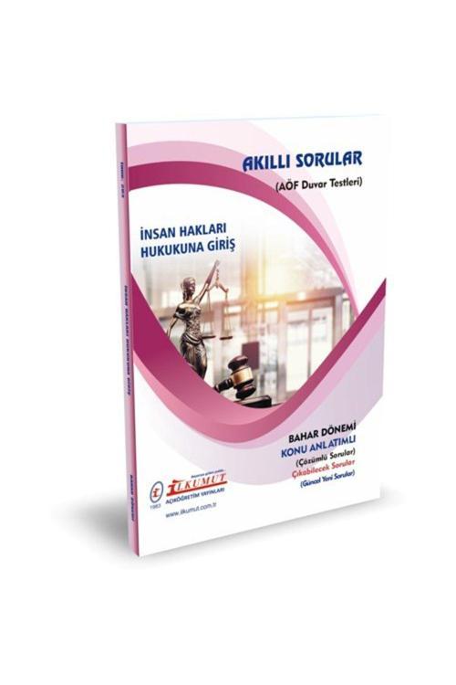 İlkumut Yayınları - İnsan Hakları Hukukuna Giriş - (Konu Anlatımlı ve  Çözümlü Sorular)