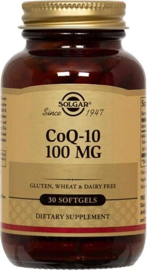 Coenzyme Q10 100mg 30 Kapsül