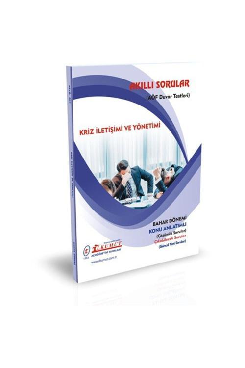 İlkumut Yayınları - Kriz İletişimi ve Yönetimi - (Konu Anlatımlı ve Çözümlü Sorular)