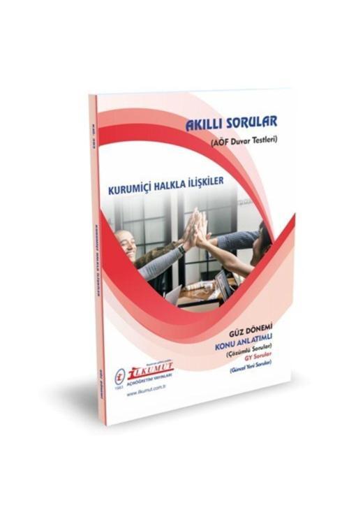 İlkumut Yayınları - Kurumiçi Halkla İlişkiler - (Konu Anlatımlı ve Çözümlü Sorular)
