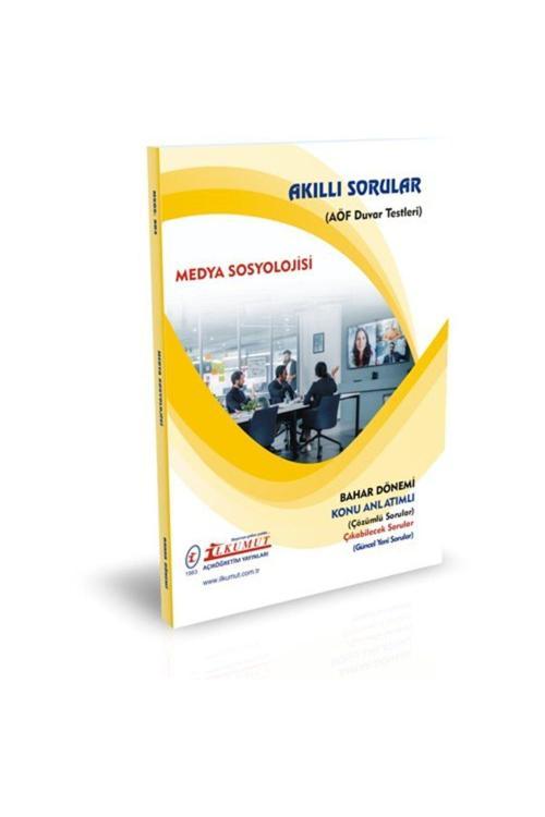 İlkumut Yayınları - Medya Sosyolojisi - (Konu Anlatımlı ve  Çözümlü Sorular)