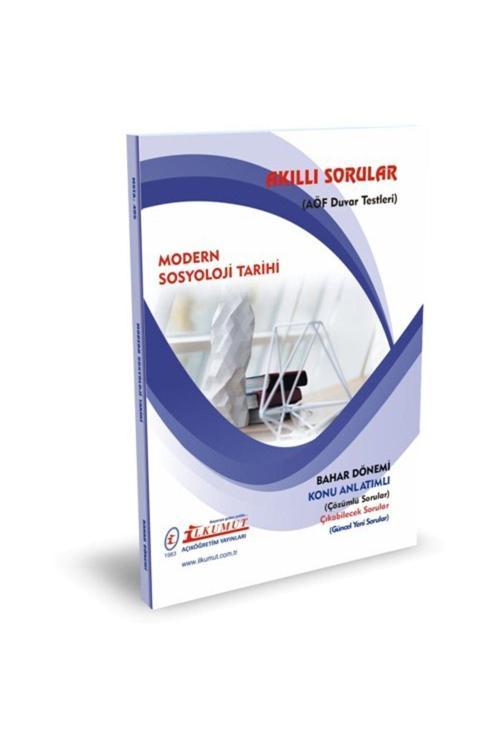 İlkumut Yayınları - Modern Sosyoloji Tarihi - (Konu Anlatımlı ve  Çözümlü Sorular)