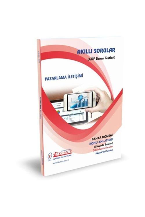 İlkumut Yayınları - Pazarlama İletişimi - (Konu Anlatımlı ve Çözümlü Sorular)