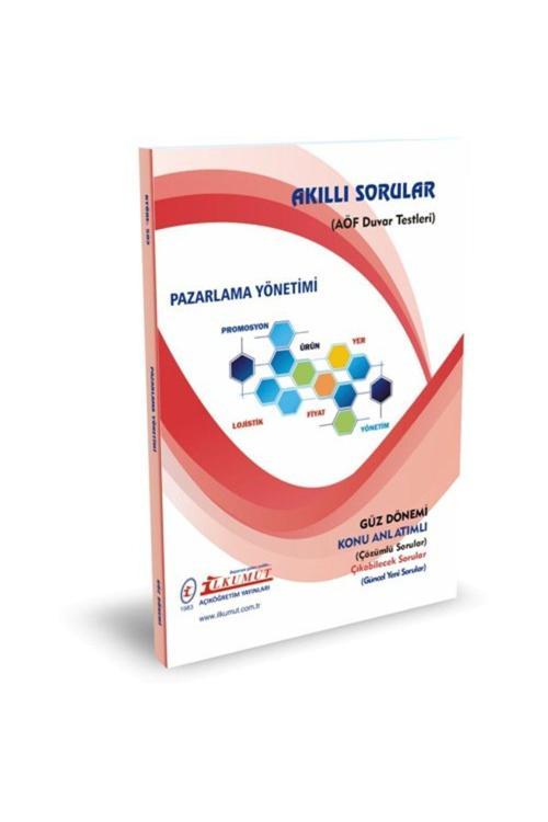 İlkumut Yayınları - Pazarlama Yönetimi - (Konu Anlatımlı ve Çözümlü Sorular)