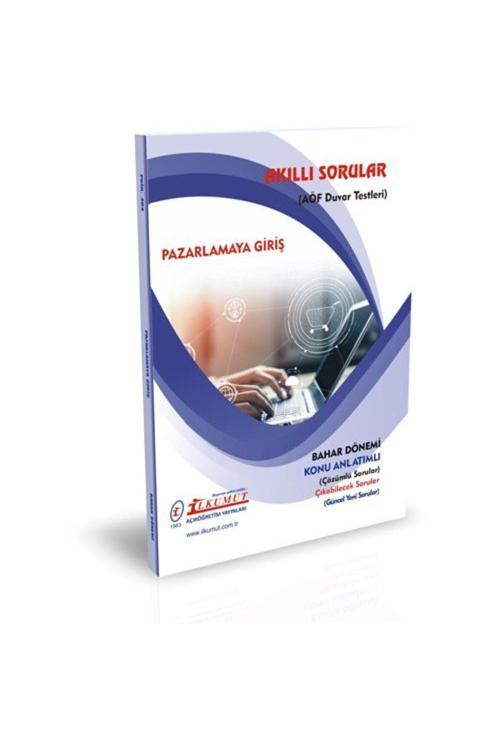 İlkumut Yayınları - Pazarlamaya Giriş - (Konu Anlatımlı ve Çözümlü Sorular)