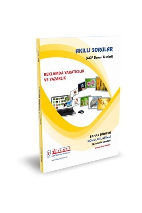 İlkumut Yayınları - Reklamda Yaratıcılık ve Yazarlık - (Konu Anlatımlı ve Çözümlü Sorular)