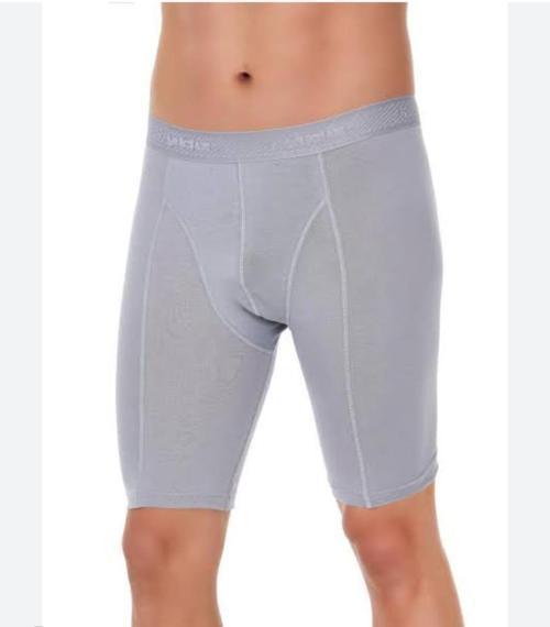 162 ERKEK MODAL UZUN BOXER ŞORT TEKLİ