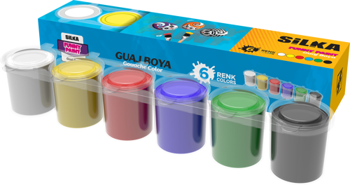 Guaj Boya 6 Renk G.Ss6-6