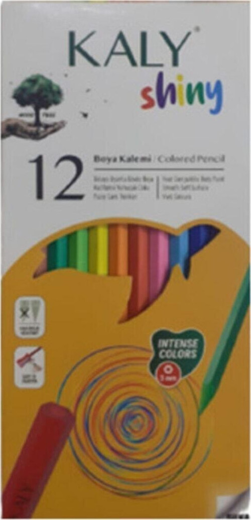 Kuru Boya Kalemi 12 Renk K0001