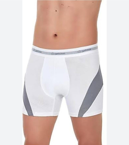 115 ERKEK BEYAZ COMFORT MODAL BOXER 10 ADET