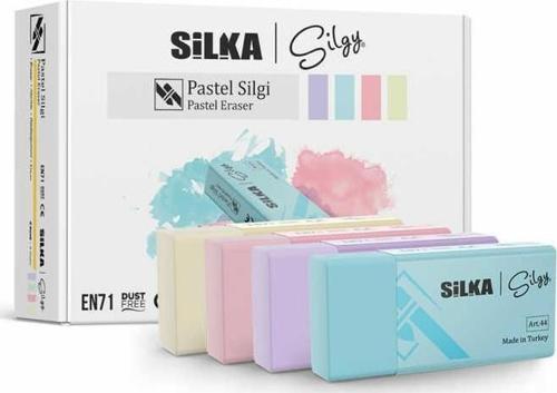 Silgi Pastel 4 Renk (24 Lü Paket) Art.44