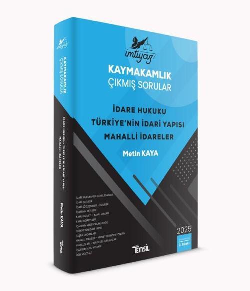 İMTİYAZ Kaymakamlık Çıkmış Sorular İdare Hukuku - Türkiye'nin İ
