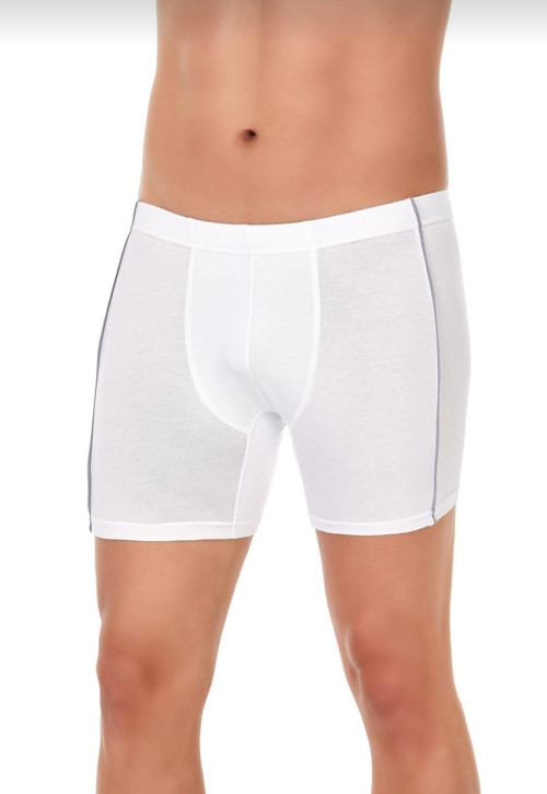 105 ERKEK MODAL BİYELİ BOXER TEKLİ