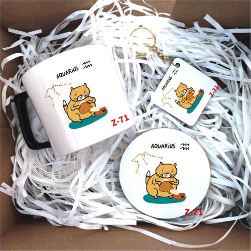 Kişiye Özel Burç Tasarımlı Hediye Sepeti, Hediye Kutusu Z2 Serisi