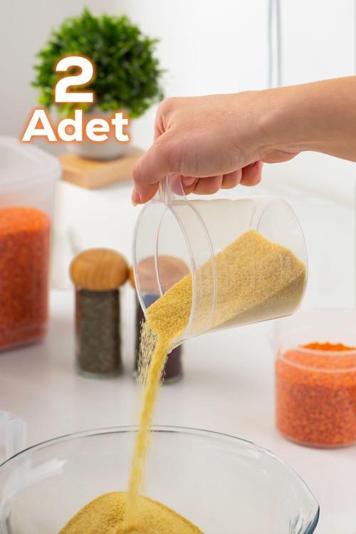 Karadeniz Plastik KRD-0040 Olçek Kabı Şeffaf X 4