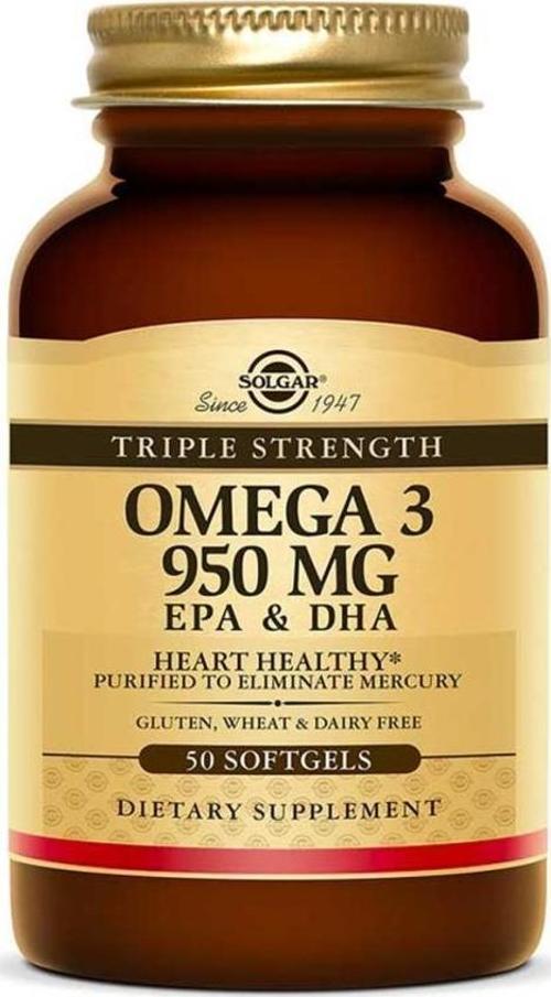 Omega 3 950 mg 50 Kapsül Balık Yağı