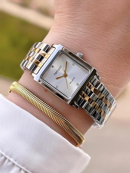 Çelik Kordon 2 Yıl Garantili 3 Atm Suya Dayanıklı Kadın Kol Saati+Bileklik BFC.03410.06