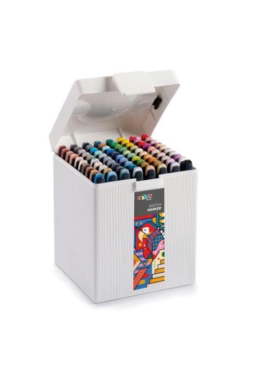 Plus Sketch Marker Çift Taraflı Çizim Kalemi 80 Renk