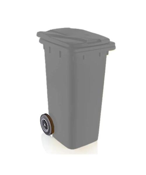SY-6505 Tekerlekli Kapaklı Plastik Çöp Konteyneri 120 lt