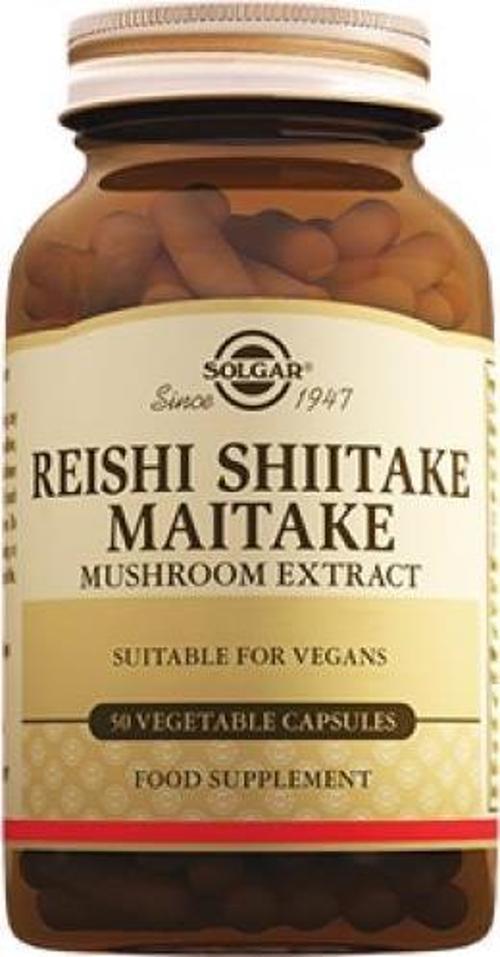 Reishi Shiitake Maitake Mushroom Extract 50 Kapsül