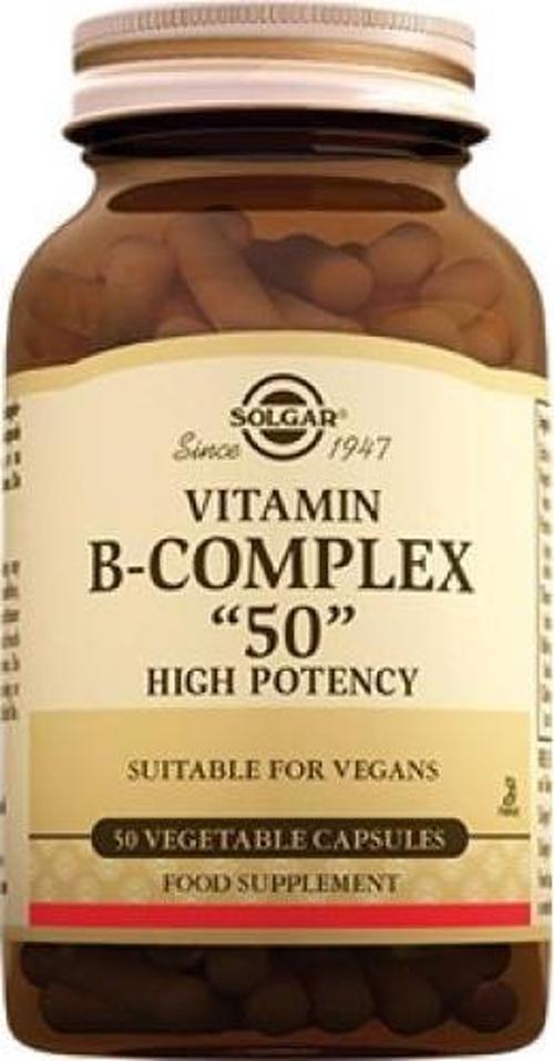 Vitamin B Complex 50 Bitkisel 50 Kapsül