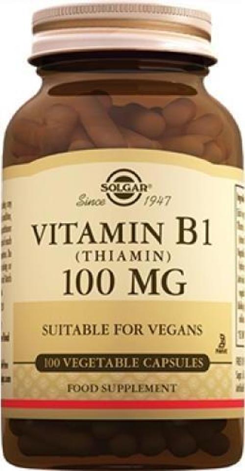 Vitamin B1 (Thiamin) 100 Mg 100 Kapsül