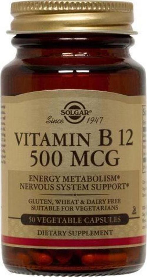 Vitamin B12 500 Mcg 50 Kapsül