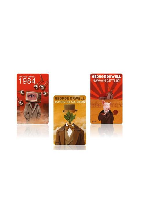 Puslu Yayıncılık George Orwell - Hayvan Çiftliği - 1984 - Aspidistra Solmasın ( 3 Kitap )