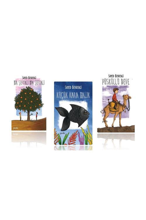 Puslu Yayıncılık Samed Behrengi - Küçük Kara Balık - Bir Şeftali Bin Şeftali - Püsküllü Deve ( 3 Kitap )