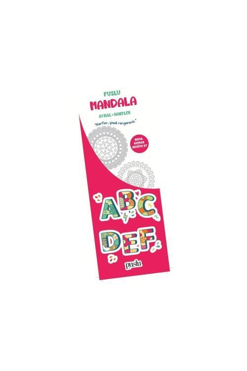 Puslu Yayıncılık Mandala Çocuk Ayraç/ Harfler