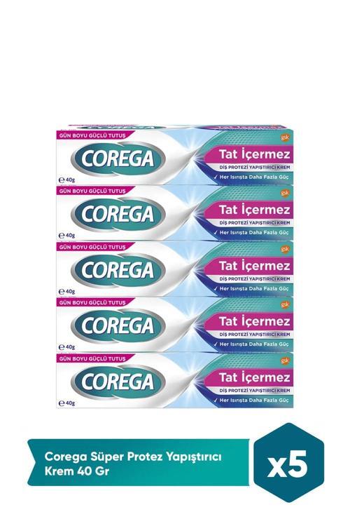 Tat İçermez Yapıştırıcı Krem 40 gr x 5 Adet