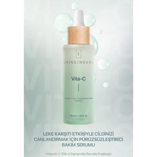 Vita-c Postbiotic ve Cilt Tonu Eşitleyici Cilt Bakım Serumu 30ml