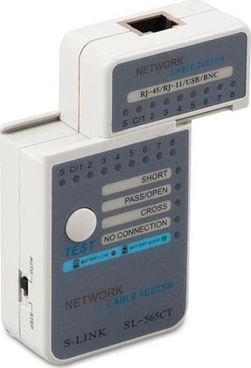 Sl-565Ct Rj45 Ağ Kablosu Test Cihazı