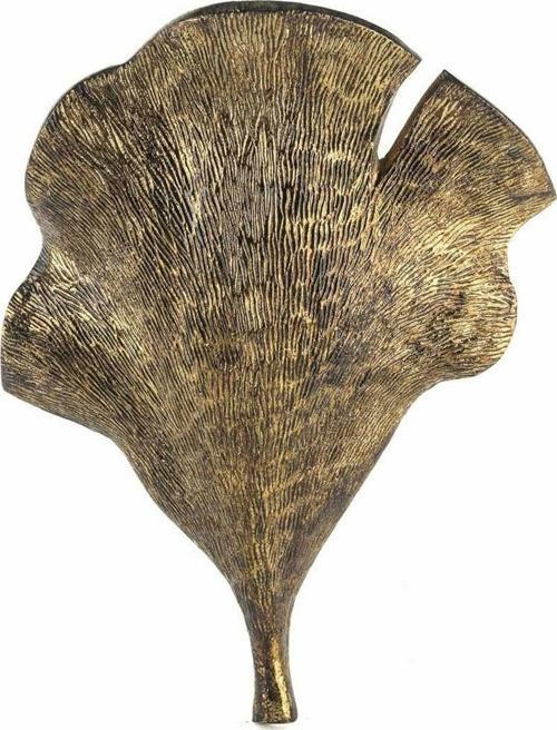 Antik Gold Yaprak Aplik 22 x 11 x 31 Cm