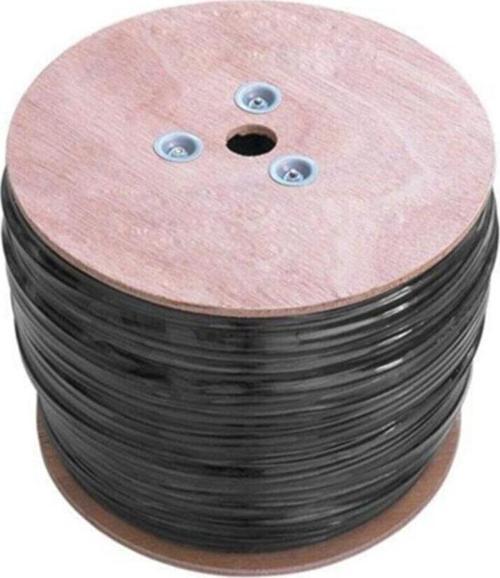 Sl-Cat609 305 Metre 23Awg 0.56Mm Cca Double Jack Gri+Siyah