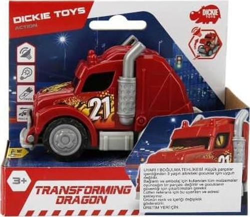 Oyuncak Transforming Dragon Dönüşebilen Ejderha Kamyon 203341033 (Karışık Model 1 Adet)