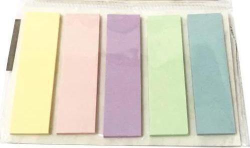 Yapışkanlı İndeks Kağıt Ayraç Pastel 5X25 Yaprak 2597 (12 Paket)