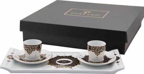 Ferhest Siyah Kahve Takımı 5 Parça