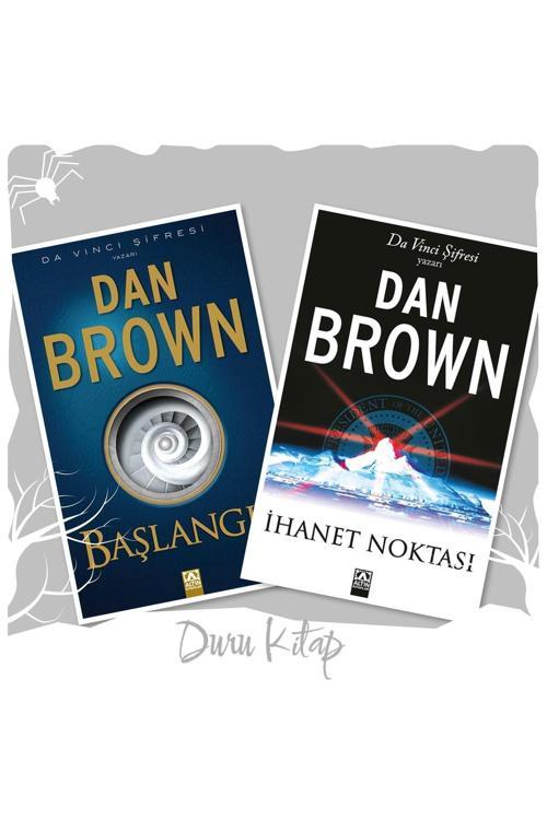 Altın Kitaplar Başlangıç - İhanet Noktası, Dan Brown (2 Kitap) Özel Boy (18,5 X 10 Cm) Caprice Kalem Hediye