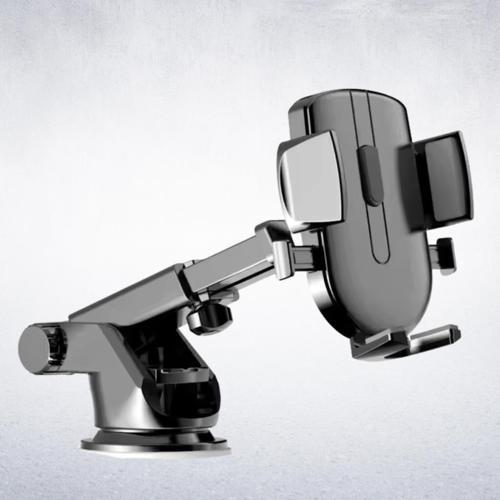 Güçlü Vantuzlu Araç içi Cam ve Torpido Üstü Telefon Tutucu, Uzayabilen, Ergonomik 360 Derece Dönebilen