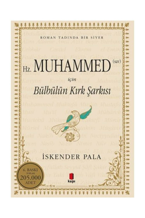 Kapı Yayınları Hz. Muhammed (Sav) Için Bülbülün Kırk Şarkısı Karton Kapak